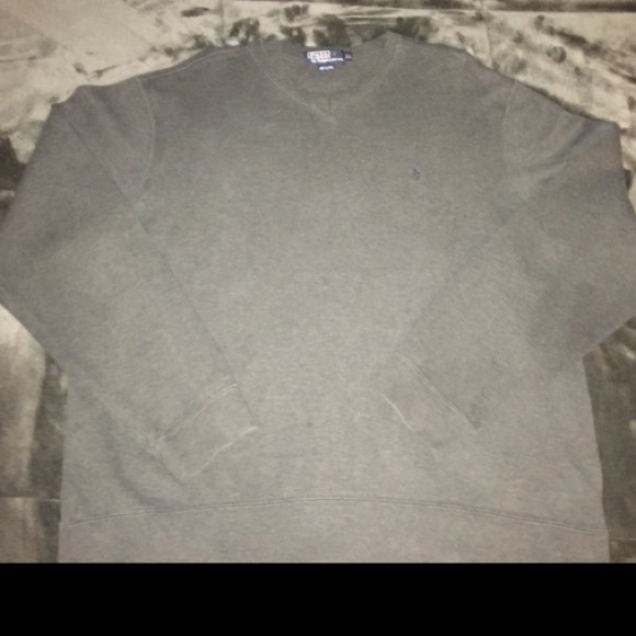 Polo by Ralph Lauren V Neck Crew Sweater Size XL - Picture 2 of 4